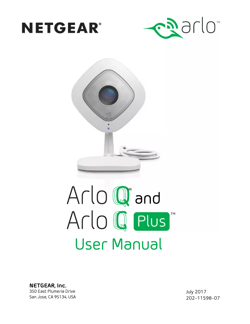 Image de la première page du manuel de l'appareil Q