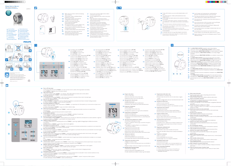 Page n°1 - Manuel utilisateur Philips AJ3700