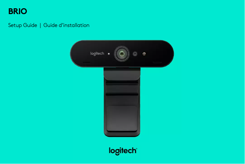 Page n°1 - Manuel utilisateur Logitech Brio