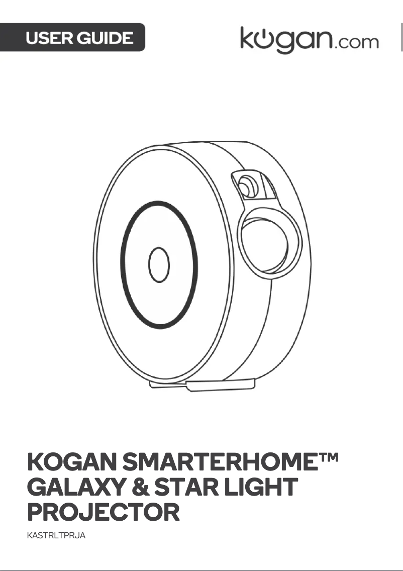 Page 1 de la notice Manuel utilisateur Kogan KASTRLTPRJA