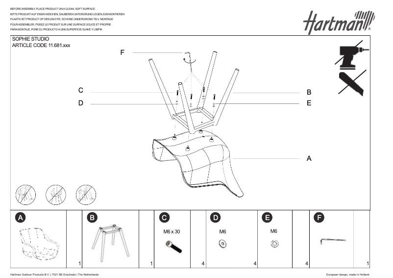 Page 1 de la notice Manuel utilisateur Hartman Sophie