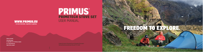 Imagen de la primera página del manual del dispositivo PrimeTech