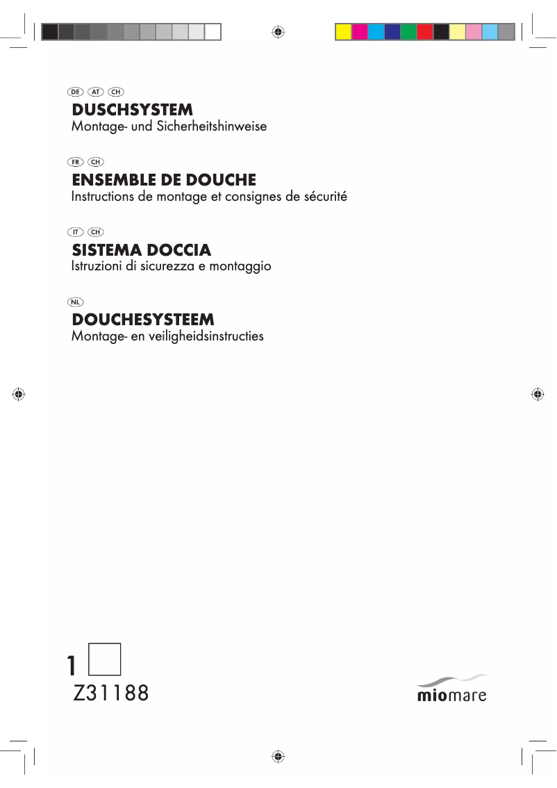 Page 1 de la notice Manuel utilisateur Miomare Z31188