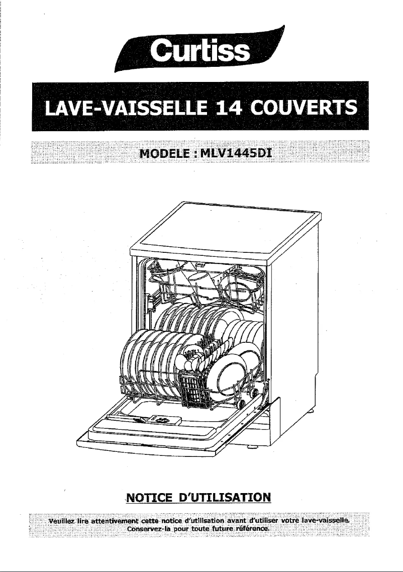 Página 1 del manual Manual de usuario Curtiss MLV 1445 DI