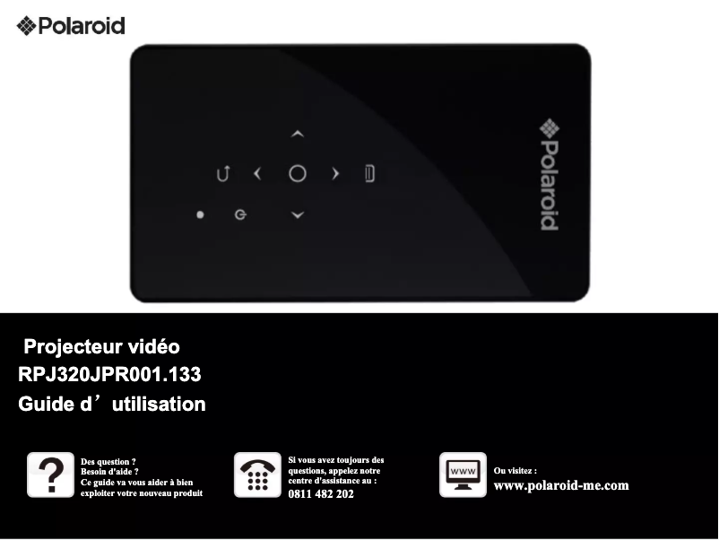 Image de la première page du manuel de l'appareil VPP800