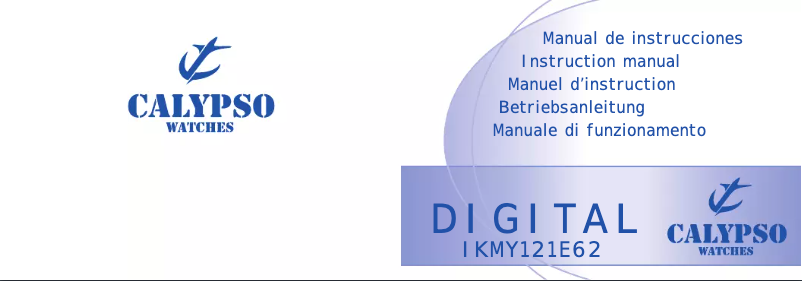 Page 1 de la notice Manuel utilisateur Calypso K5587