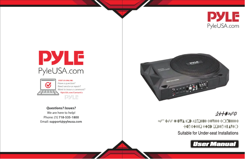 Image de la première page du manuel de l'appareil PLBX10A