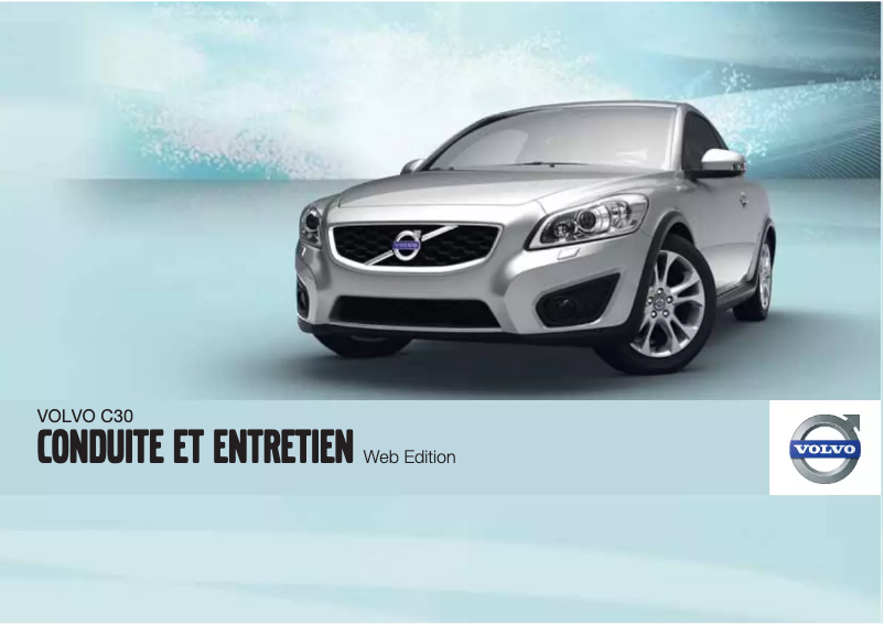 Page 1 de la notice Manuel utilisateur Volvo C30 (2011)