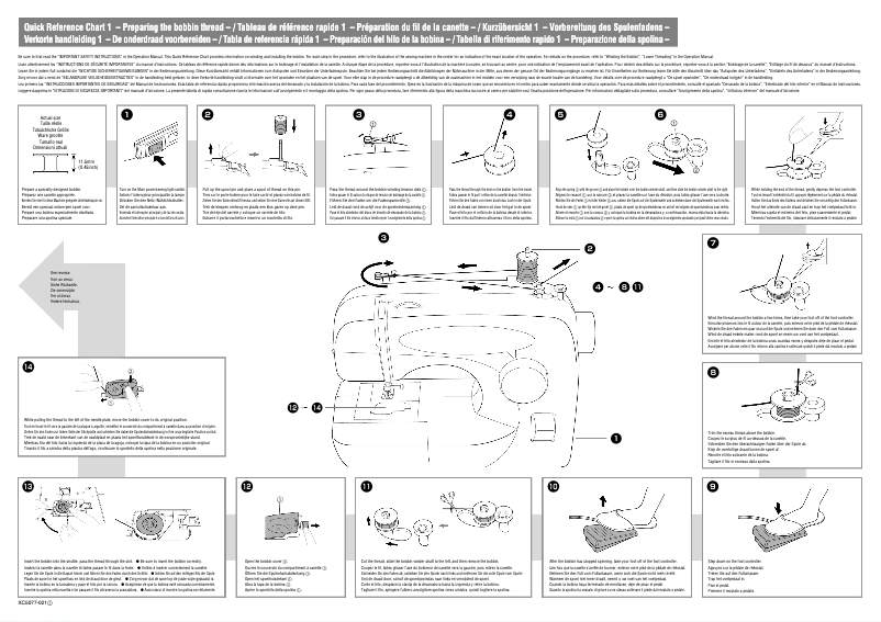 Page 1 de la notice Manuel utilisateur Brother XL-2220