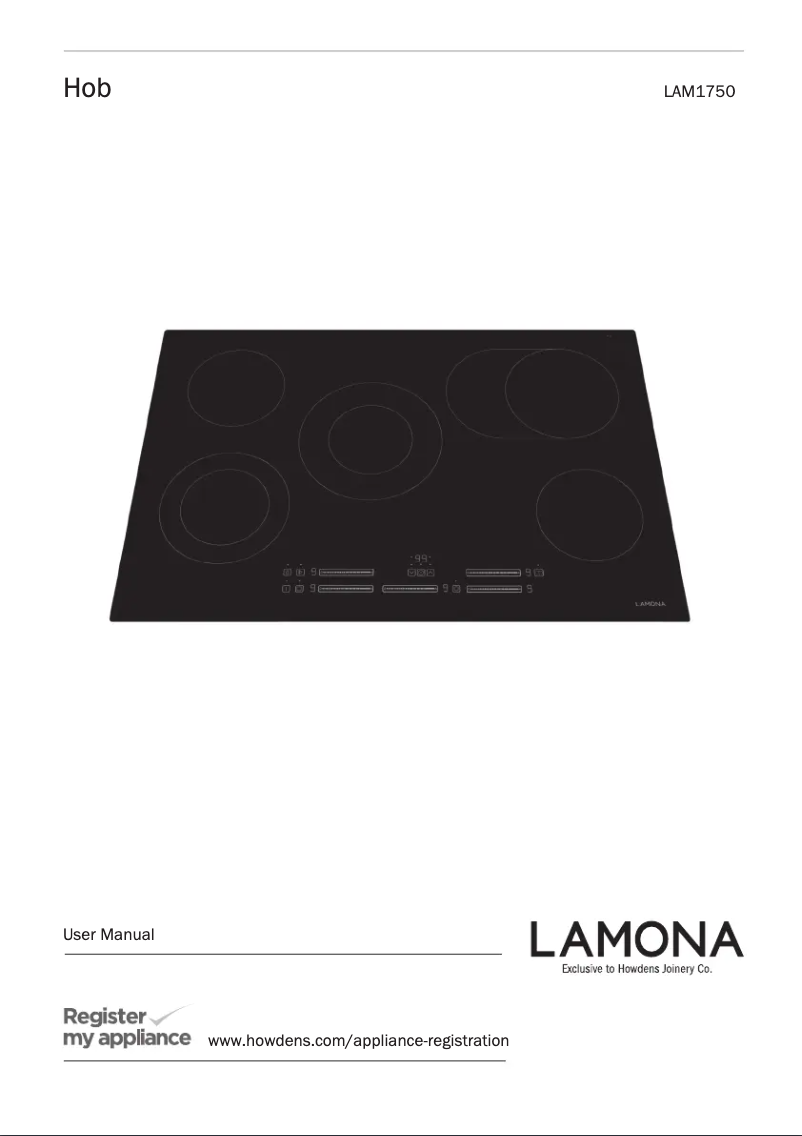 Image de la première page du manuel de l'appareil LAM1750