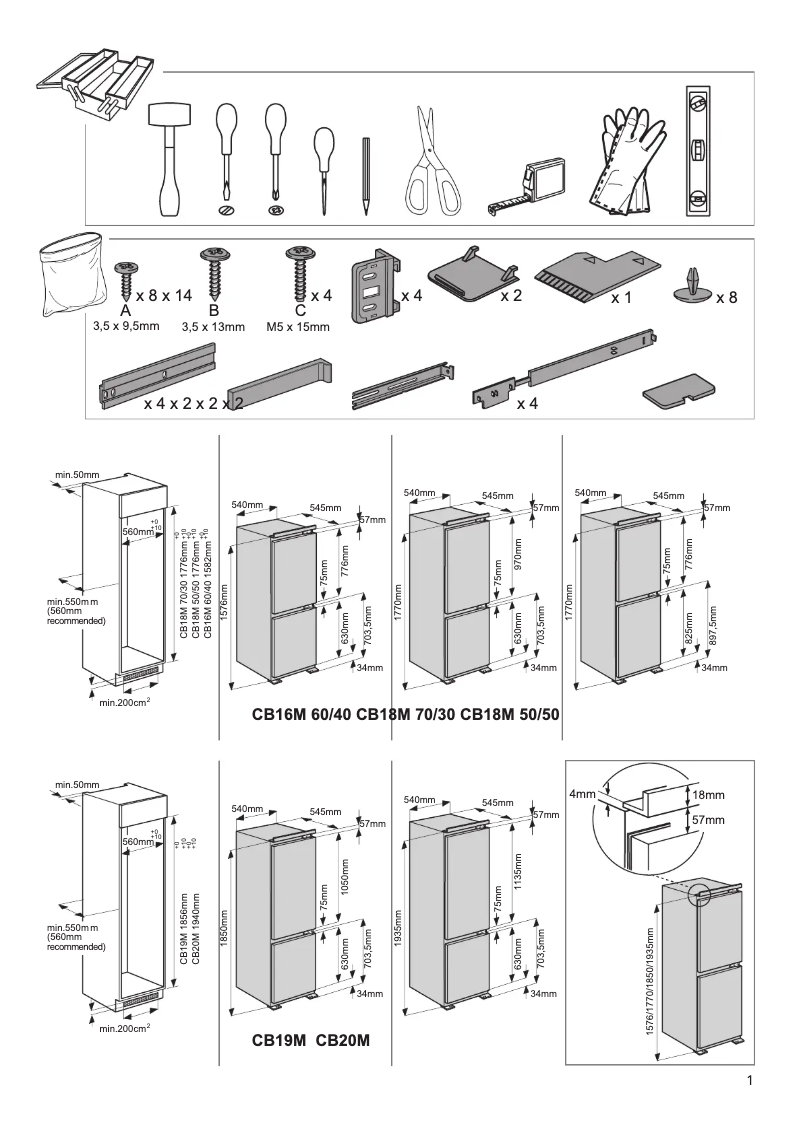 Image de la première page du manuel de l'appareil BCB 703011 E