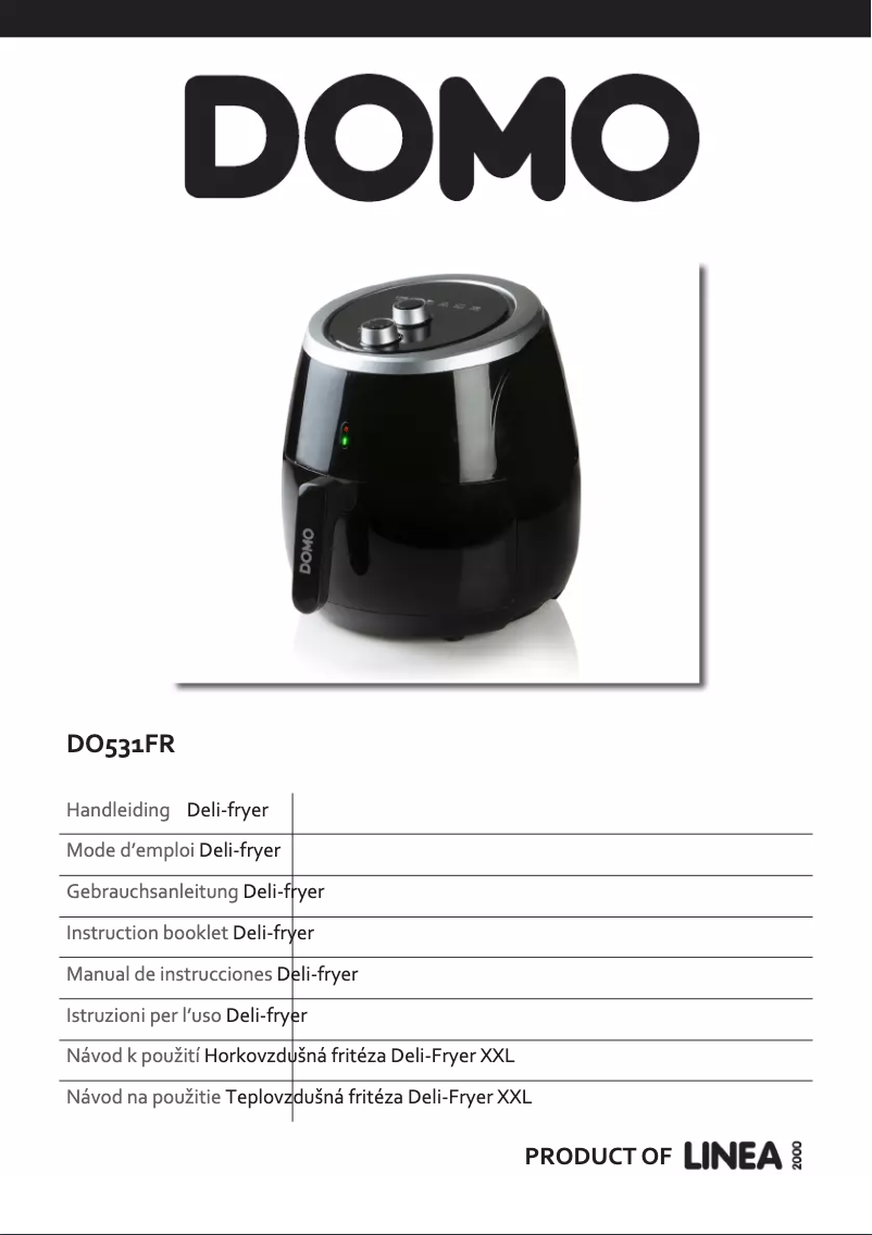 Page 1 de la notice Manuel utilisateur Domo DO531FR