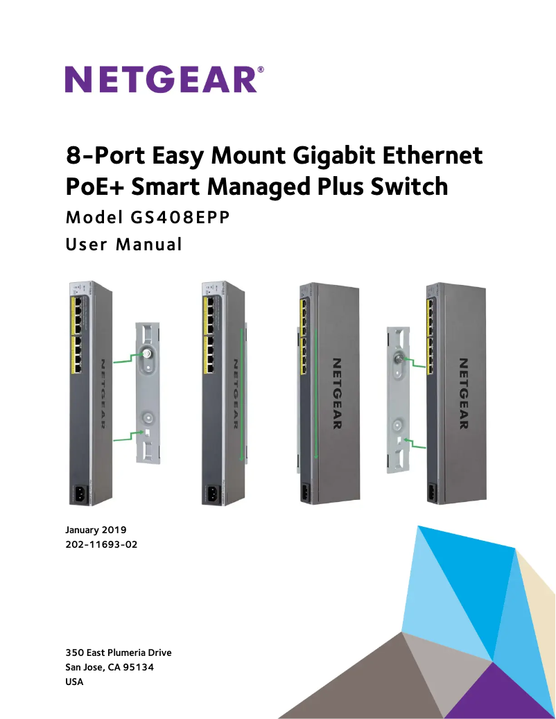 Page n°1 - Manuel utilisateur Netgear GS408EPP