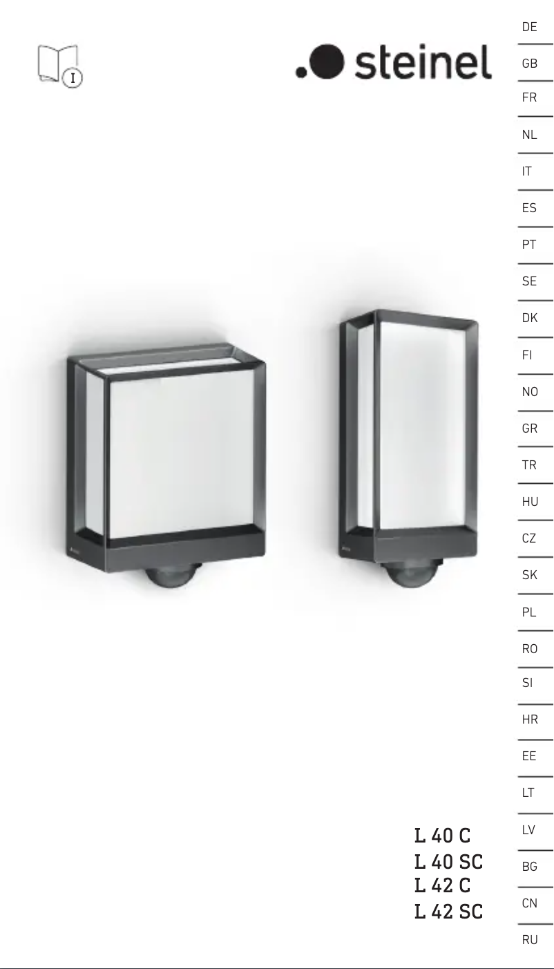 Page n°1 - Manuel utilisateur Steinel L 40 SC