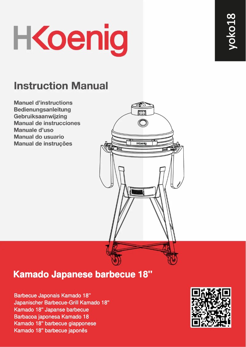 Page n°1 - Manuel utilisateur H.Koenig YOKO13