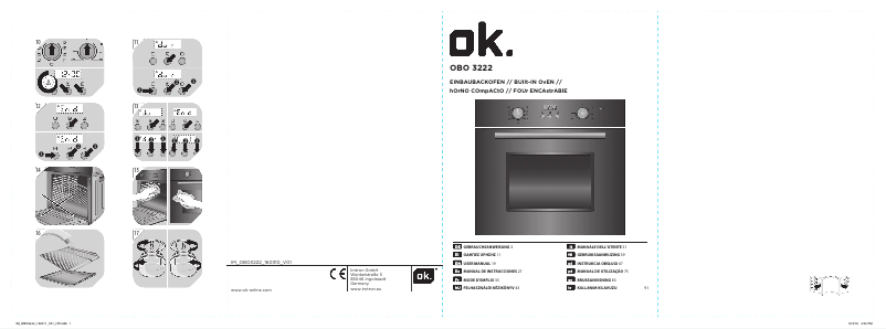 Page n°1 - Manuel utilisateur OK OBO 3222