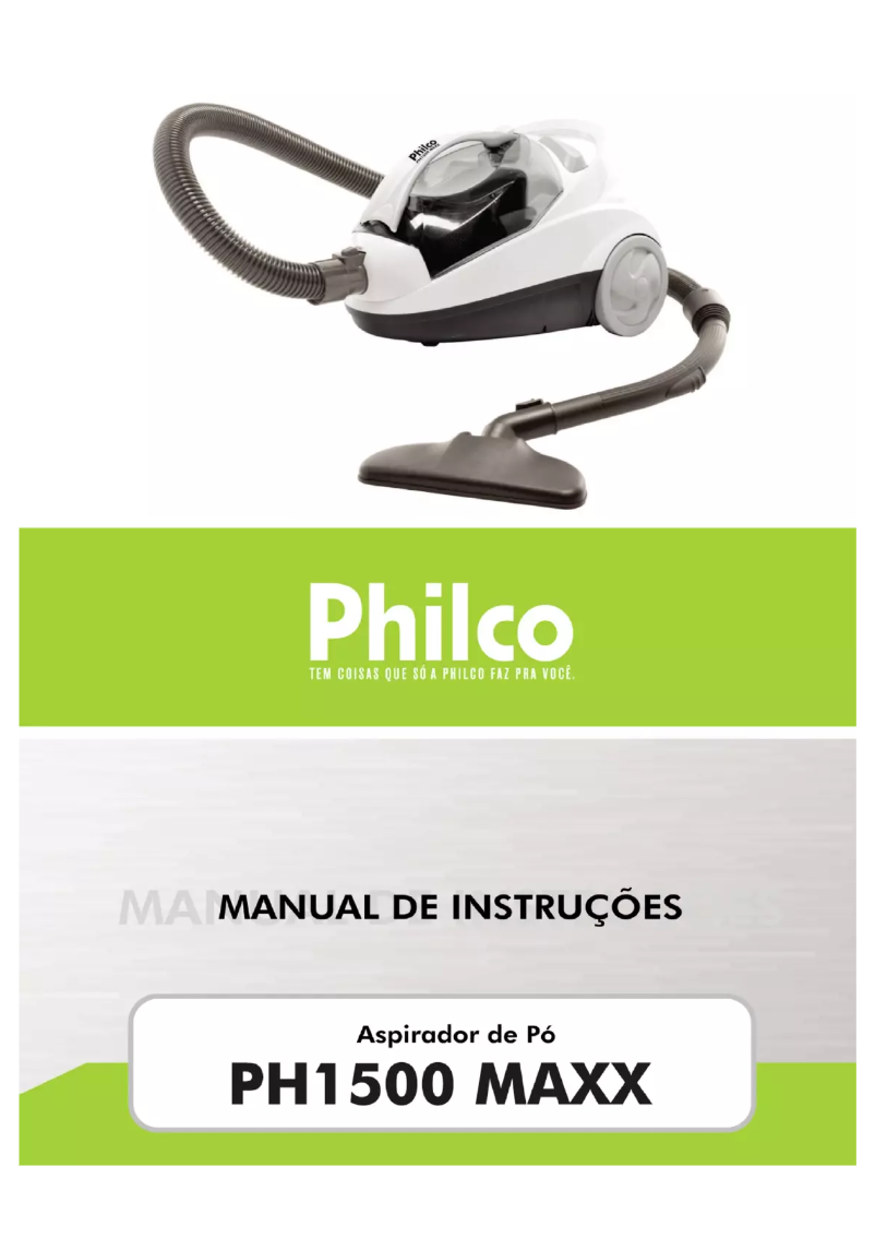 Page 1 de la notice Manuel utilisateur Philco PH1500 Maxx
