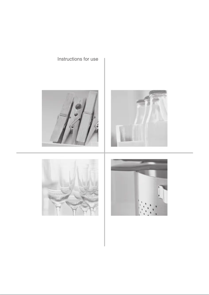 Page n°1 - Manuel utilisateur Bauknecht KR Platinum SW