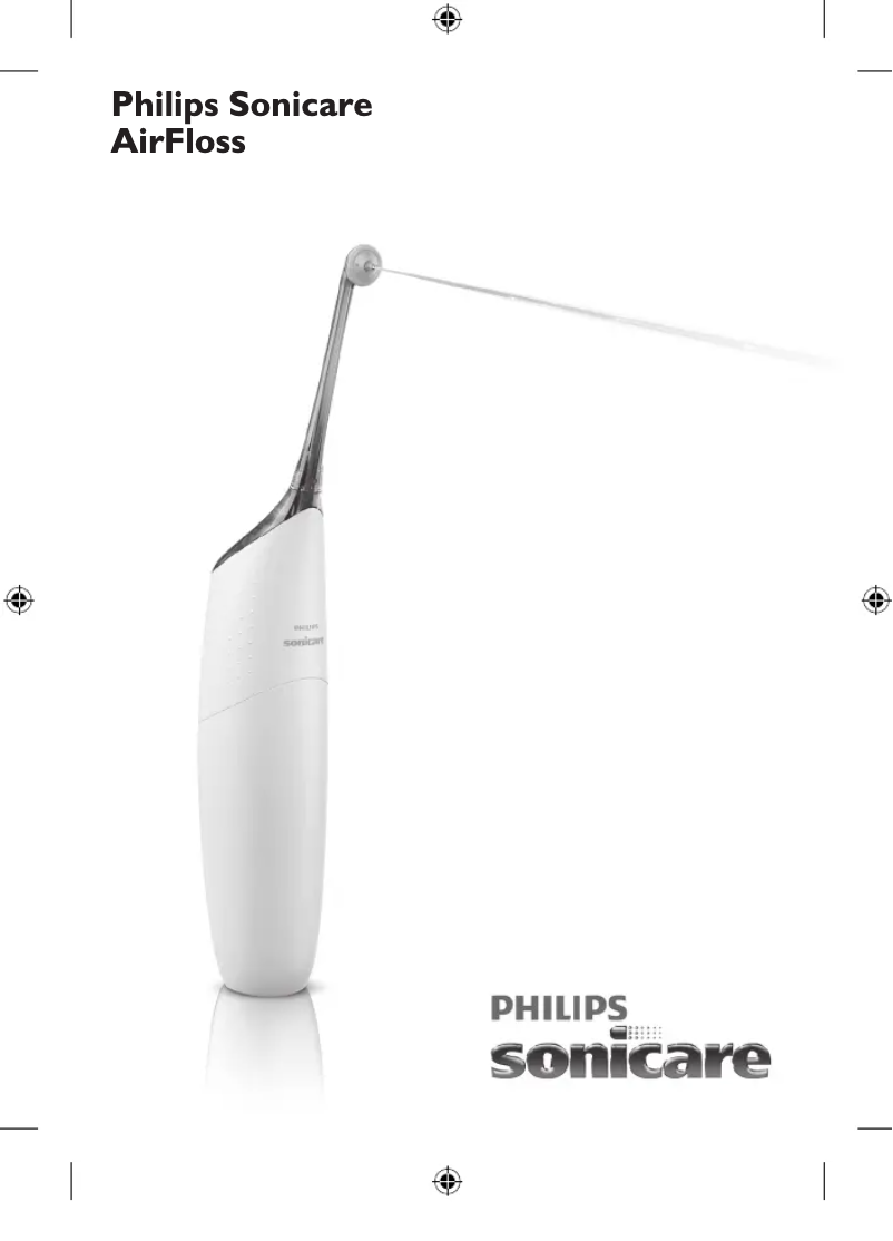 Page 1 de la notice Manuel utilisateur Philips Sonicare Airfloss HX8261