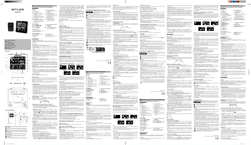 Page n°1 - Manuel utilisateur Muse M-085 WS