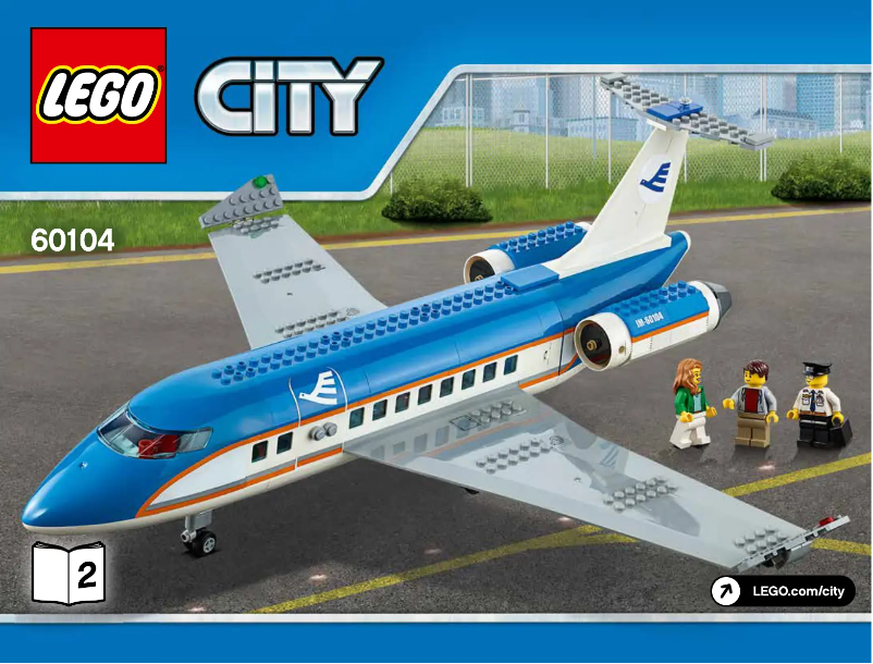 Page 1 de la notice Manuel utilisateur Lego City 60104