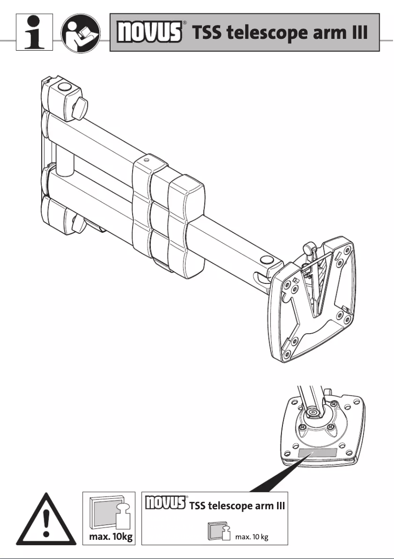 Image de la première page du manuel de l'appareil TSS Quattro