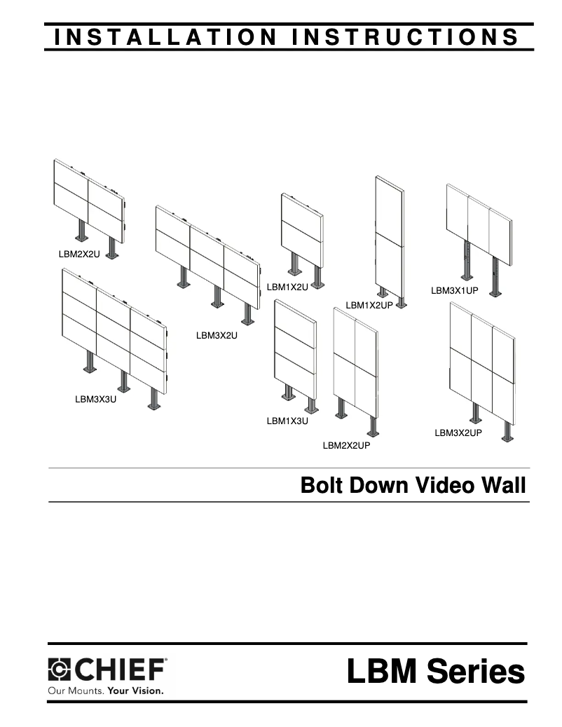 Image de la première page du manuel de l'appareil LBM1X2UP