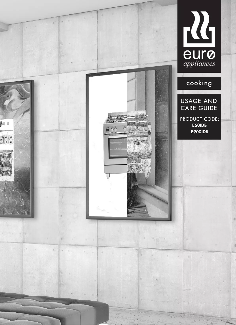 Page n°1 - Manuel utilisateur Euro Appliances E900IDB