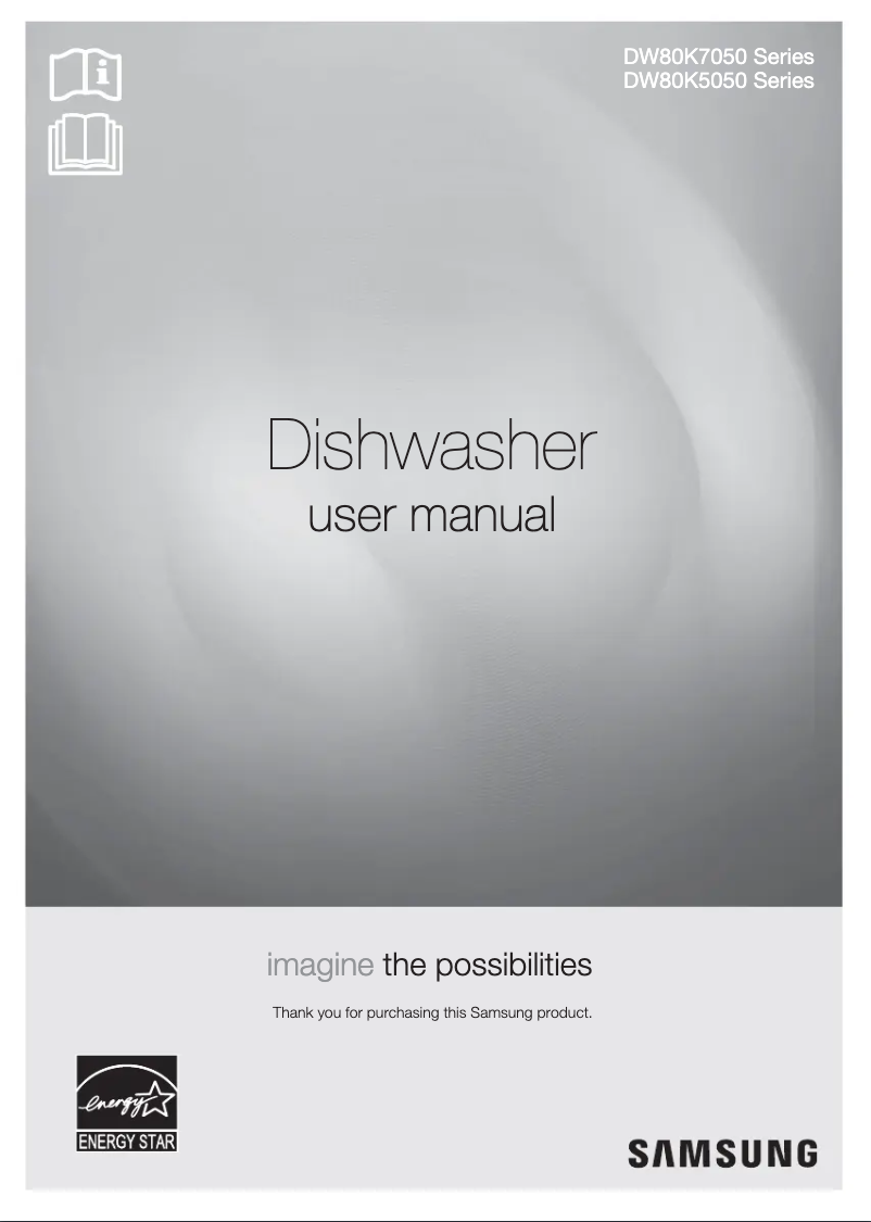 Image de la première page du manuel de l'appareil DW80K5050U