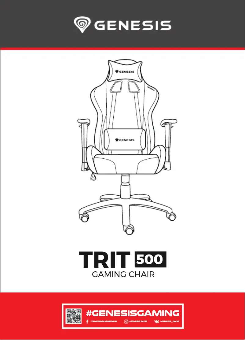 Page n°1 - Manuel utilisateur Genesis Trit 500