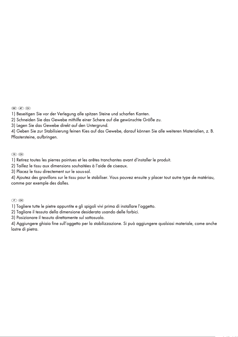 Page 1 de la notice Manuel utilisateur Florabest IAN 304264