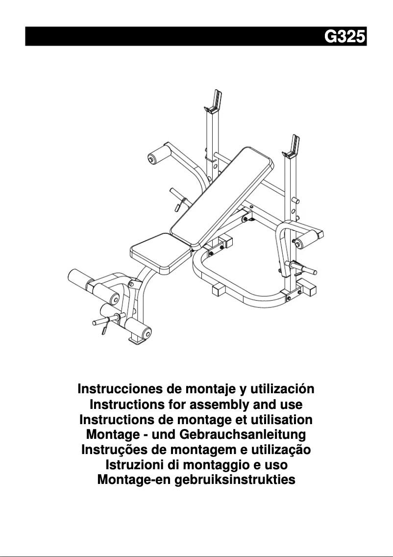 Page 1 de la notice Manuel utilisateur BH Fitness Optima Flex G325