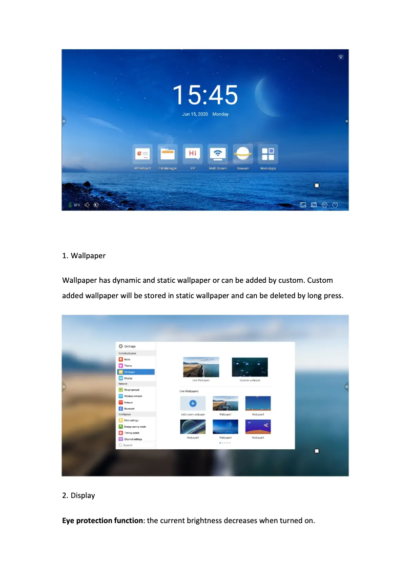 Page 1 de la notice Manuel utilisateur Allsee PT65H