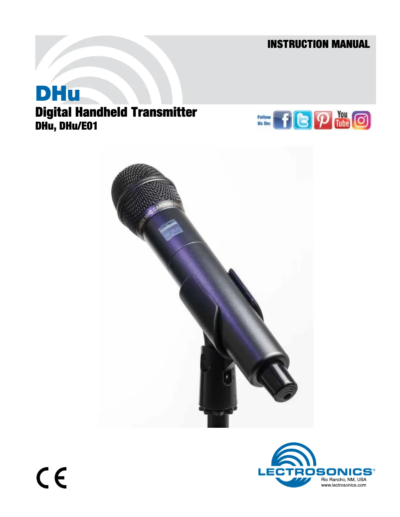 Imagen de la primera página del manual del dispositivo DHu