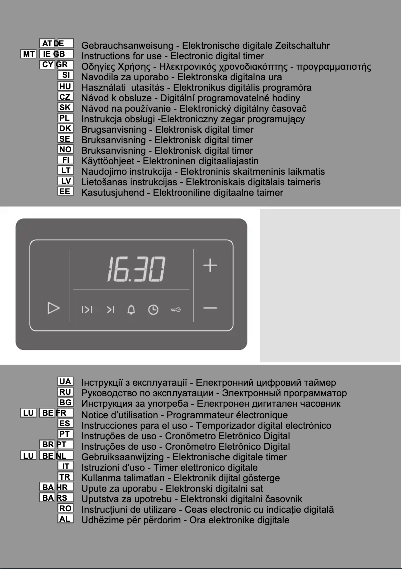 Page n°1 - Manuel utilisateur Gorenje EC6532W