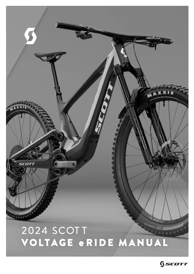 Page 1 de la notice Manuel utilisateur Scott Voltage eRIDE 910