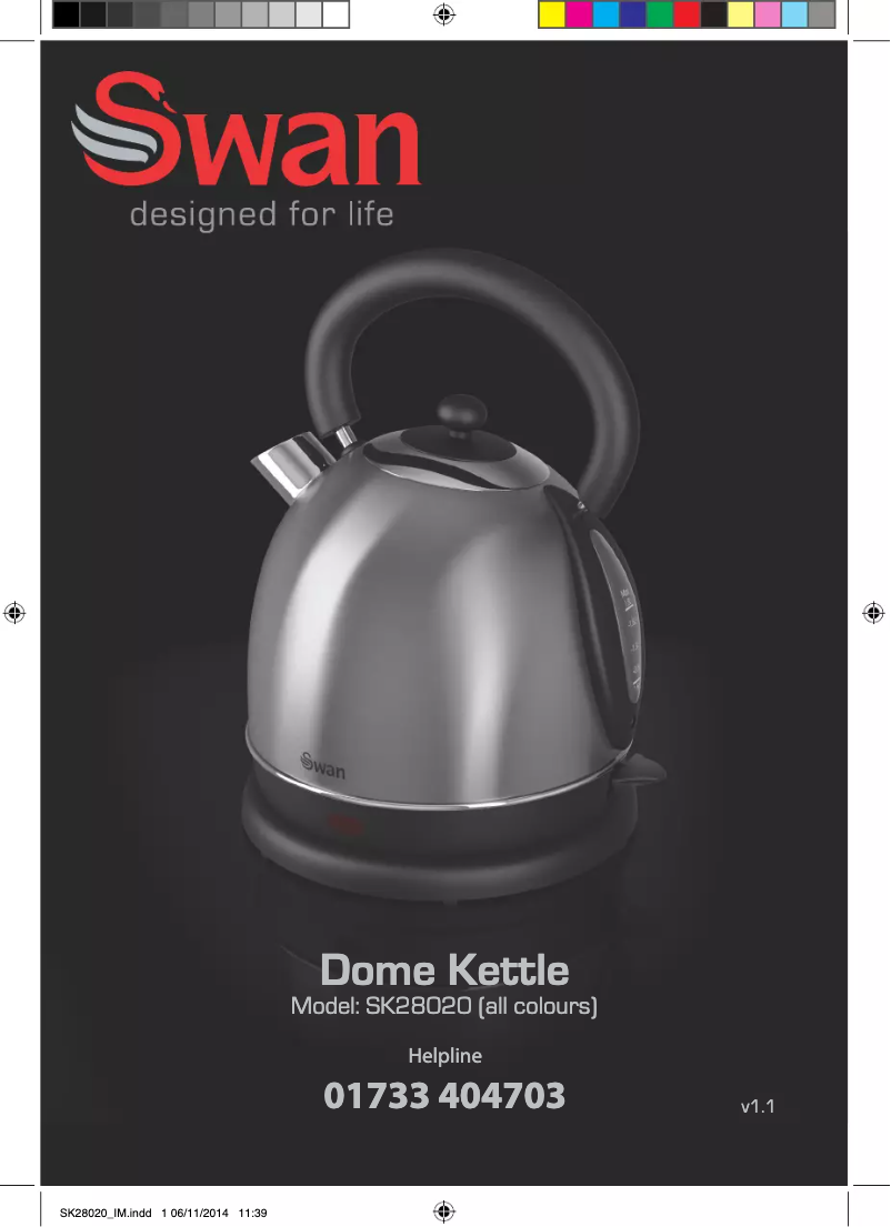 Page n°1 - Manuel utilisateur Swan SK28020N