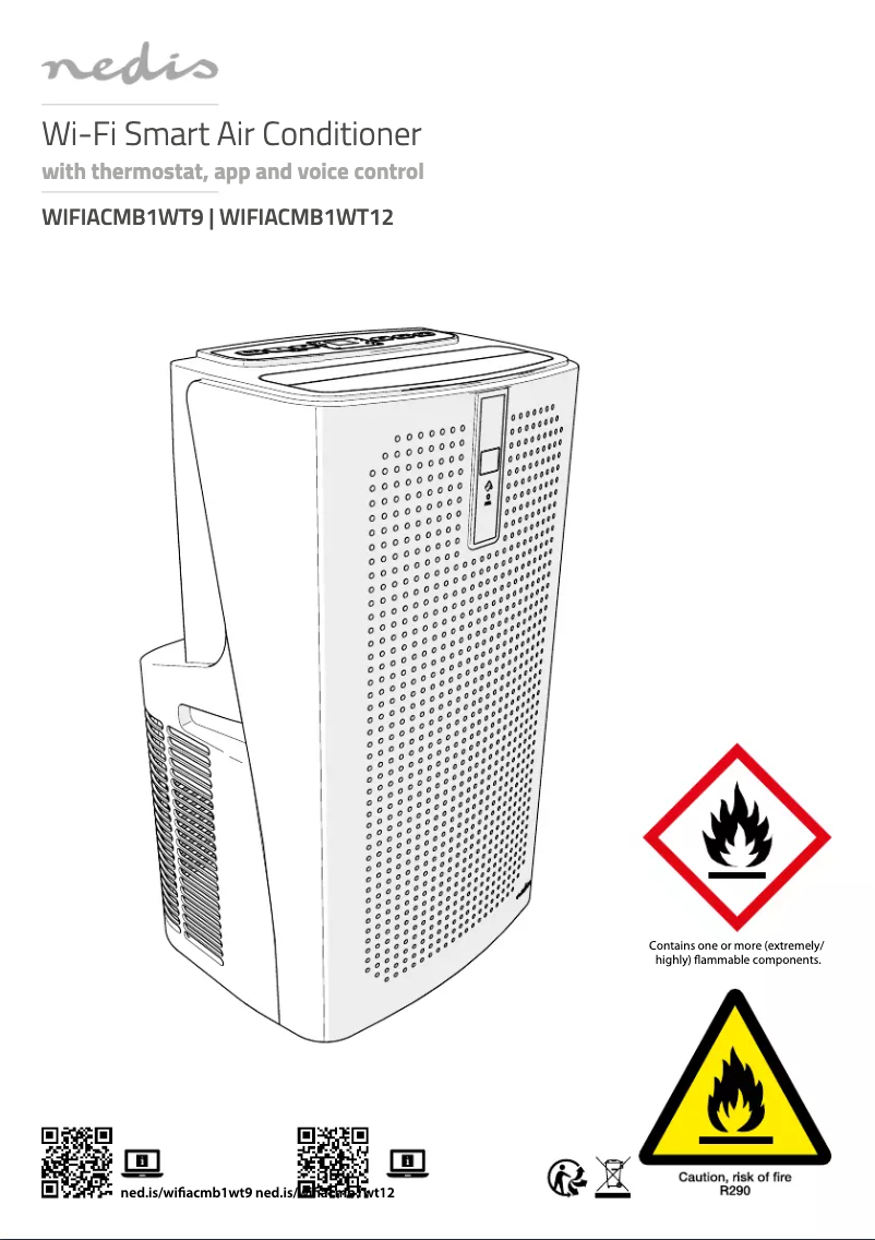 Image de la première page du manuel de l'appareil WIFIACMB1WT9