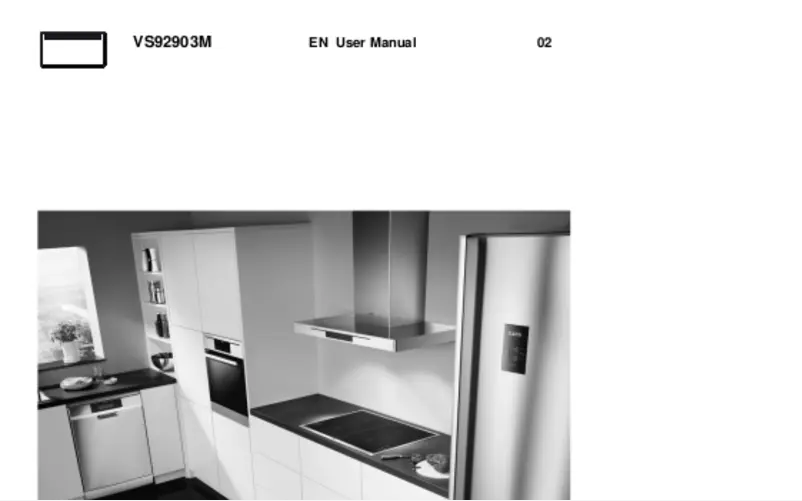 Page 1 de la notice Manuel utilisateur AEG VS92903M