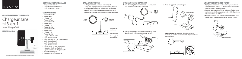 Page n°1 - Manuel utilisateur Insignia NS-MM531S23