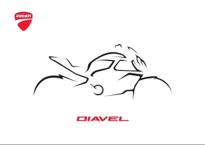 First page image of the manual for XDiavel Black Star (2021)