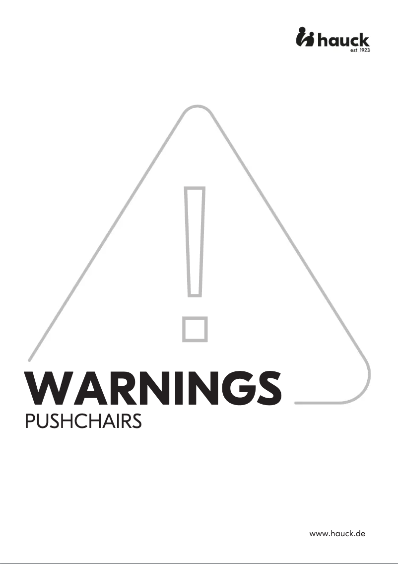 Page 1 de la notice Manuel utilisateur Hauck Runner 2