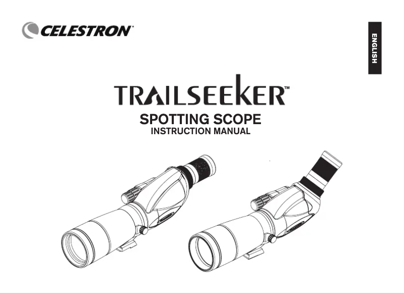 Page 1 de la notice Manuel utilisateur Celestron TrailSeeker 52333