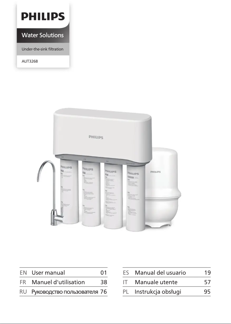 Page 1 de la notice Manuel utilisateur Philips AUT3268