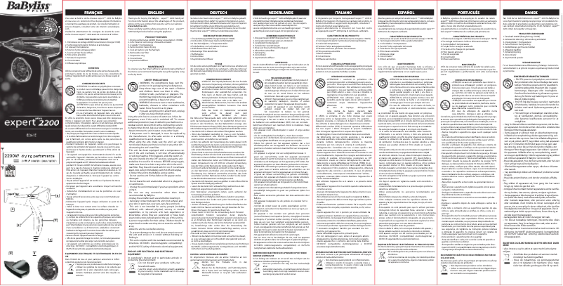 Image de la première page du manuel de l'appareil D261E