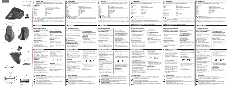 Page 1 de la notice Manuel utilisateur Vivanco IT-VMS RF 1600
