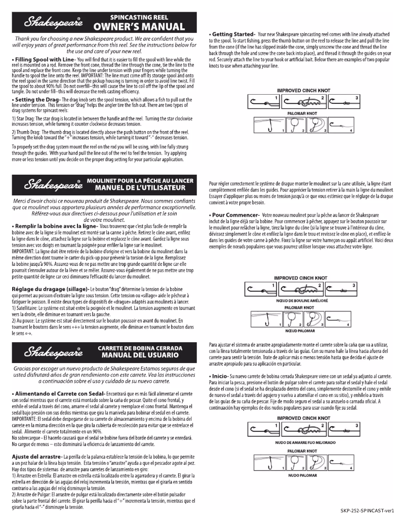 Image de la première page du manuel de l'appareil Synergy Ti