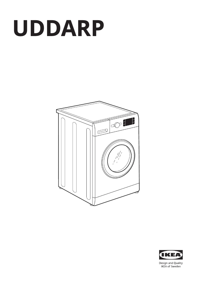 Image de la première page du manuel de l'appareil UDDARP 105.254.65