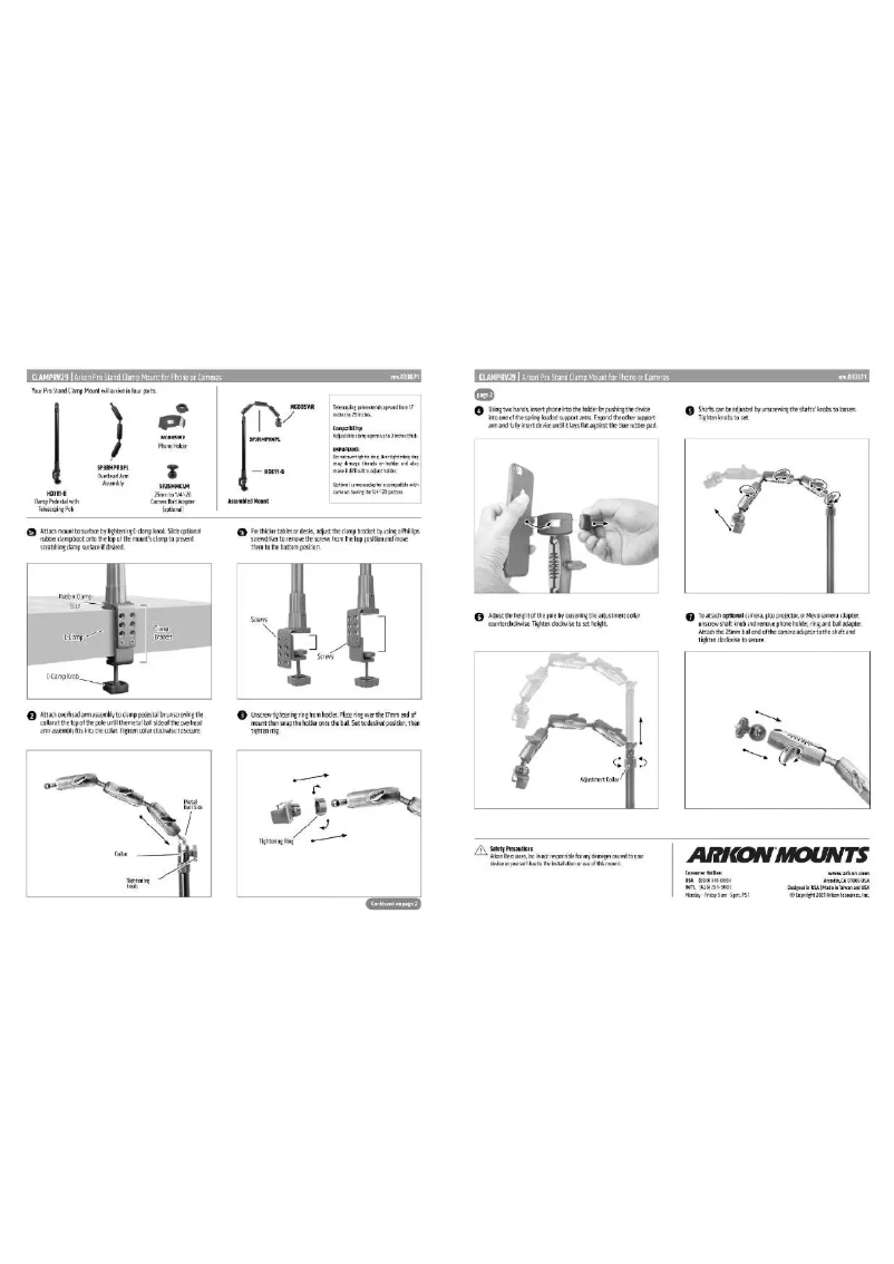 Page 1 de la notice Manuel utilisateur Arkon IBCM-34635