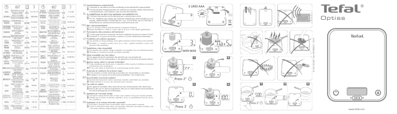 Page n°1 - Manuel utilisateur Tefal Optiss BC5043